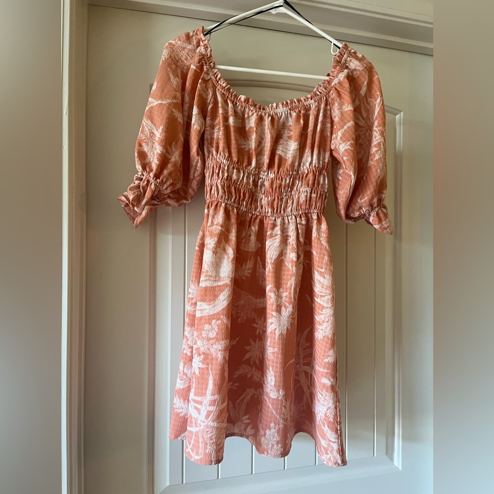 XS H&M pink floral dress. Only worn once
